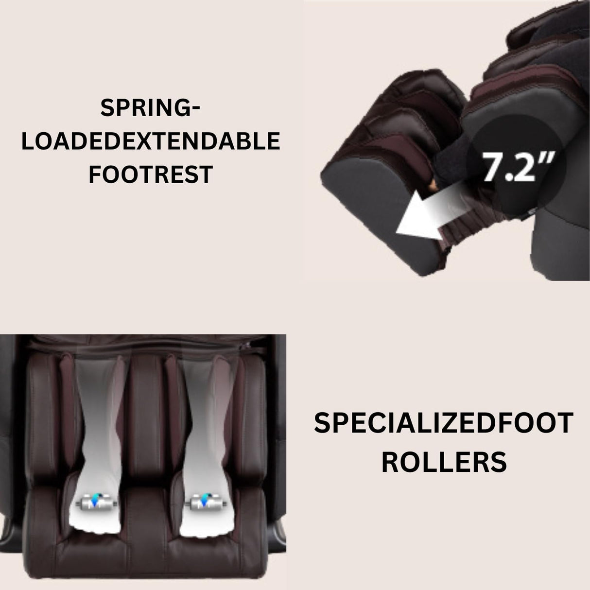 Osaki AmaMedic Juno II 3D | 3D+ Sonic Massage | Zero Gravity | Full Body Airbag Massage Chair | Seat Vibration | Lumbar Heating | Automatic Body SCAN | Brown Osaki