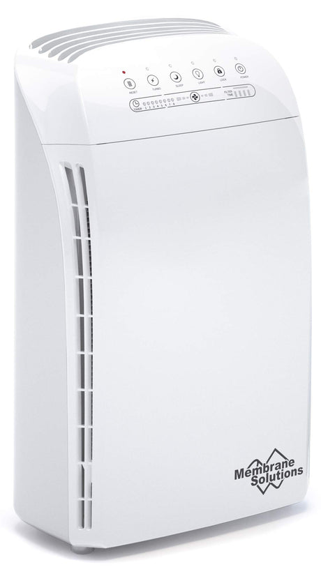 Membrane Solutions MSA3 Air Purifier for Home, Room Up to 1590 sq ft. H13 True HEPA Filter Air Purifier for Bedroom 22db, 100% Ozone Free Air Cleaner for Smoke, Pet Odor Remove 99.97% Allergens, Dust Membrane Solutions