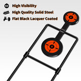 Highwild Double Spinner Shooting Targets - Auto Reset Steel Target - for Centerfire Handguns Up to .44 Magnum Highwild