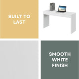 Convenience Concepts Northfield Console Table 48" - Modern Living Room Sofa Table, Contemporary Entryway Hall Table, Foyer Display Table, White Convenience Concepts