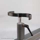 Hurricane Turning Tools, S-Curved Tool Rest For Wood Lathe with 8.5" and 5.2" Diameter Curves, 1" Diameter Post, 4" Post Length Hurricane Turning Tools