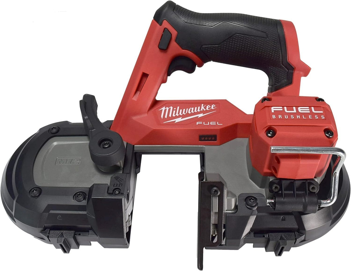 Milwaukee 2529-21XC M12 FUEL 12-Volt Lithium-Ion Cordless Compact Band Saw XC Kit with One 4.0 Ah Battery, Charger and Tool Bag DEWALT