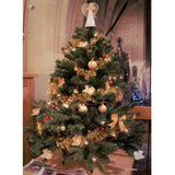 Sivya Christmas Tree Stand for 4 to 6 Foot Trees，Fits 0.75-1.25 Inch Pole Sivya