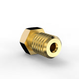 DUROZZLE Tungsten Carbide Tip E3D V6 Nozzle 0.4mm for Prusa i3 MK3S / Mini, Anycubic i3 Mega/Kobra/Kobra Neo 3D Printer and More, High Thermal Conductivity Abrasion Resistance (E3D V6, 0.4mm) DUROZZLE