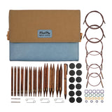 KnitPro Ginger Regal Interchangeable Needle Set 5" (13cm) | 11 US Sizes (4 to 17) KnitPro