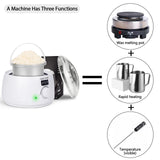 SAEUYVB Wax Melter for Candle Making,Candle Melting Pot,Candle Wax Melter,Multifunctional Wax Melting Tool with LED Temperature Display （White） SAEUYVB