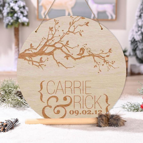 Adboros Wood Circles for Crafts, 12 Inch Blank Unfinished Wood Crafts DIY Painting Round Disc Cutouts with Twine Door Hanger Circle Blank Wooden Signs Home Decor Christmas (30) Adboros