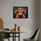 Highland Cow Paint by Numbers for Adults Beginners, Adult Paint by Number Kits Animal Theme, DIY Oil Painting for Gift Home Wall Decor (Wildlife Series) 16"x20" - Frameless TUMOVO