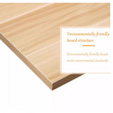 JUCCJUXIN Front Desk Reception Room Table, Checkout Counter with Drawers,Modern L-Shaped Workstation, Secure Storage,Reception Desk with Drawers(Wood,L-55.1x23.6x29.5in) JUCCJUXIN