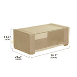 Baner Garden Patio Furniture Covers,Outdoor Furniture Cover Waterproof,Patio Furniture Set Covers for 4 Piece Outdoor Conversation Set,Patio Covers Set Beige BANER GARDEN