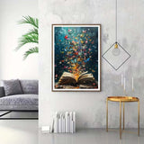 ZQEATRY Diamond Painting Kits for Adults Beginner,Butterfly On Book Page Diamond Art Kits,DIY 5D Full Drill Paint by Diamonds with Paintings Arts and Crafts for Home Decor 12 X 16Inch ZQEATRY