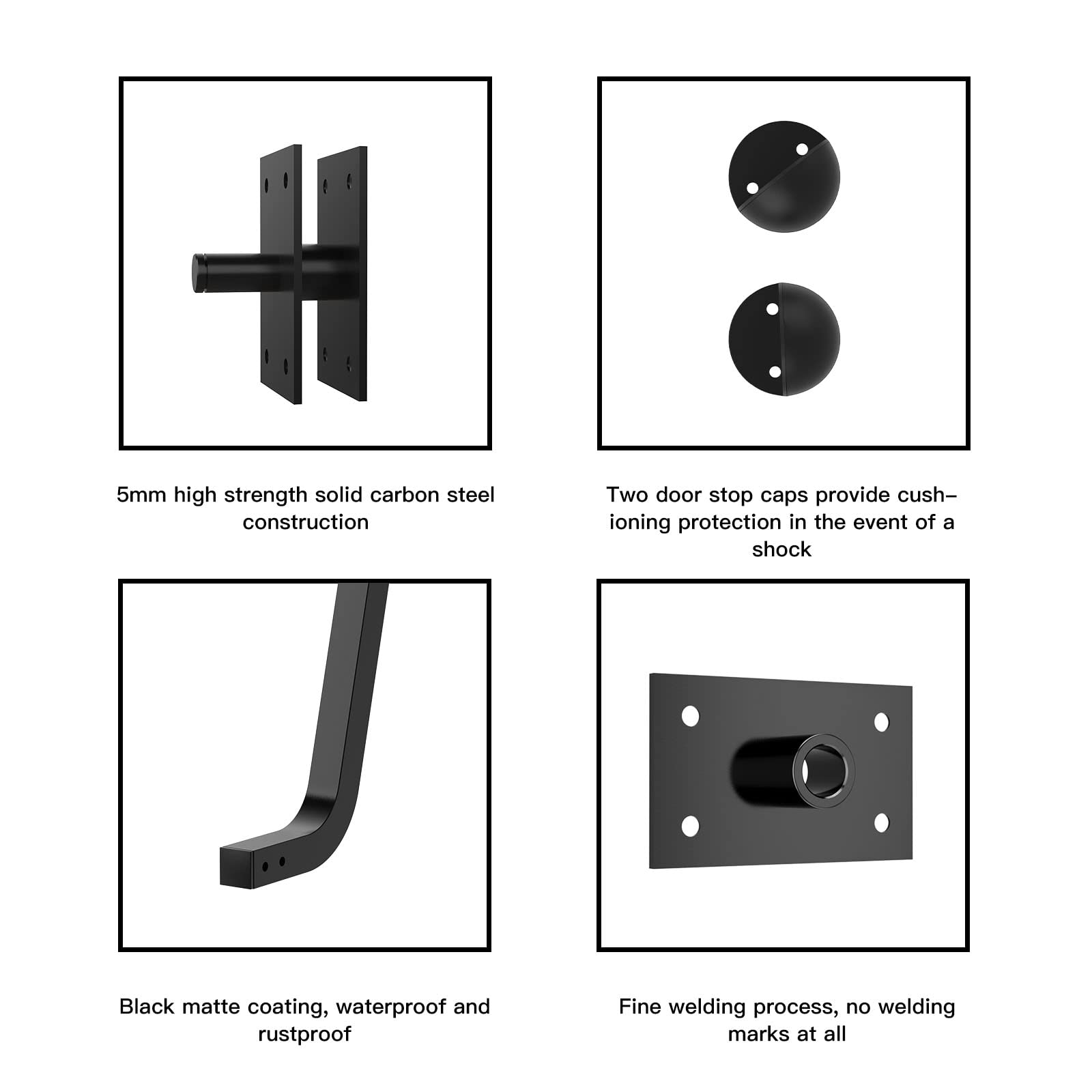 ROOMTEC Horizontal Queen Murphy Bed Hardware Kit - Space-Saving, Easy to Install Folding Wall Bed System - WoodArtSupply