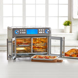 Emeril Lagasse Dual Zone 360 Air Fryer Oven Combo with French Door, 25 QT Extra Large, Cook Two Foods in Different Ways, Up to 60% Faster from Frozen to Finish Emeril Lagasse