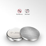 Tenergy CR2025 3V Lithium Button Coin Cell Batteries, Ideal for Key Fob Battery cr2025, Watches, Calculators, Thermometers, Glucometers, and More, 10 Pack Tenergy