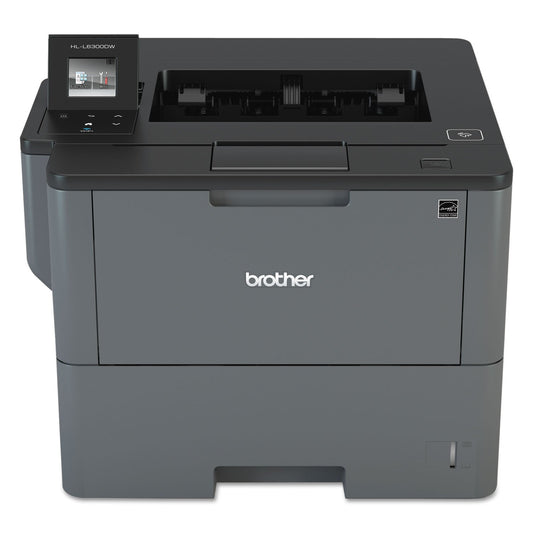 Brother Monochrome Laser Printer, HL-L6300DW, Wireless Networking, Mobile Printing, Duplex Printing, Large Paper Capacity, Cloud Printing, Amazon Dash Replenishment Ready,Black