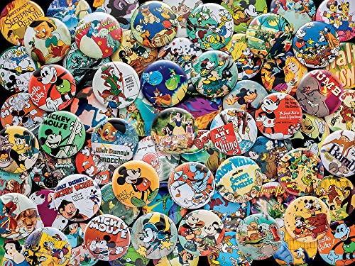 Ceaco - Disney - Vintage Buttons - 750 Piece Jigsaw Puzzle Ceaco