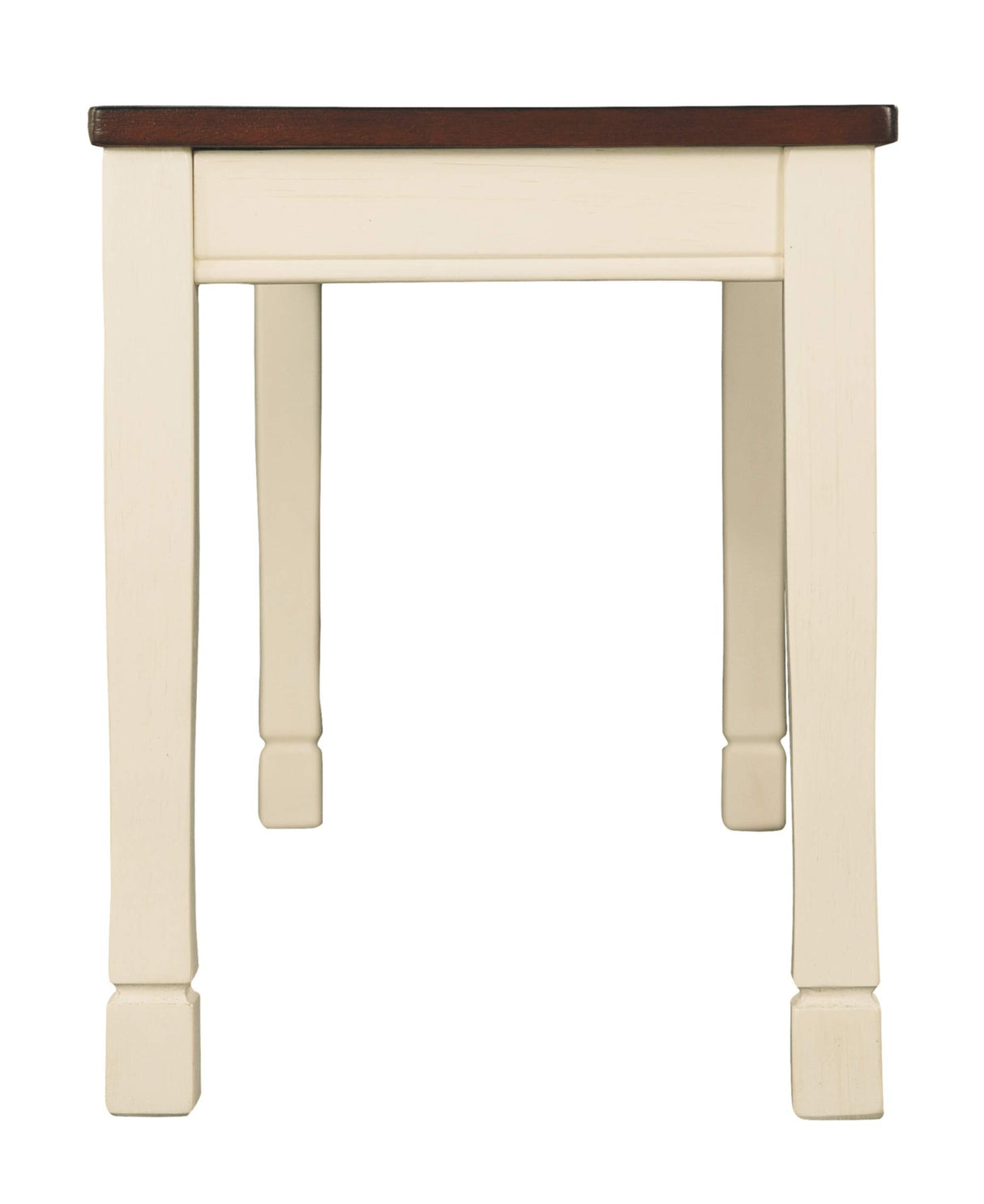Signature Design by Ashley Whitesburg Cottage Rectangular Dining Bench, Brown & Antique White Signature Design by Ashley