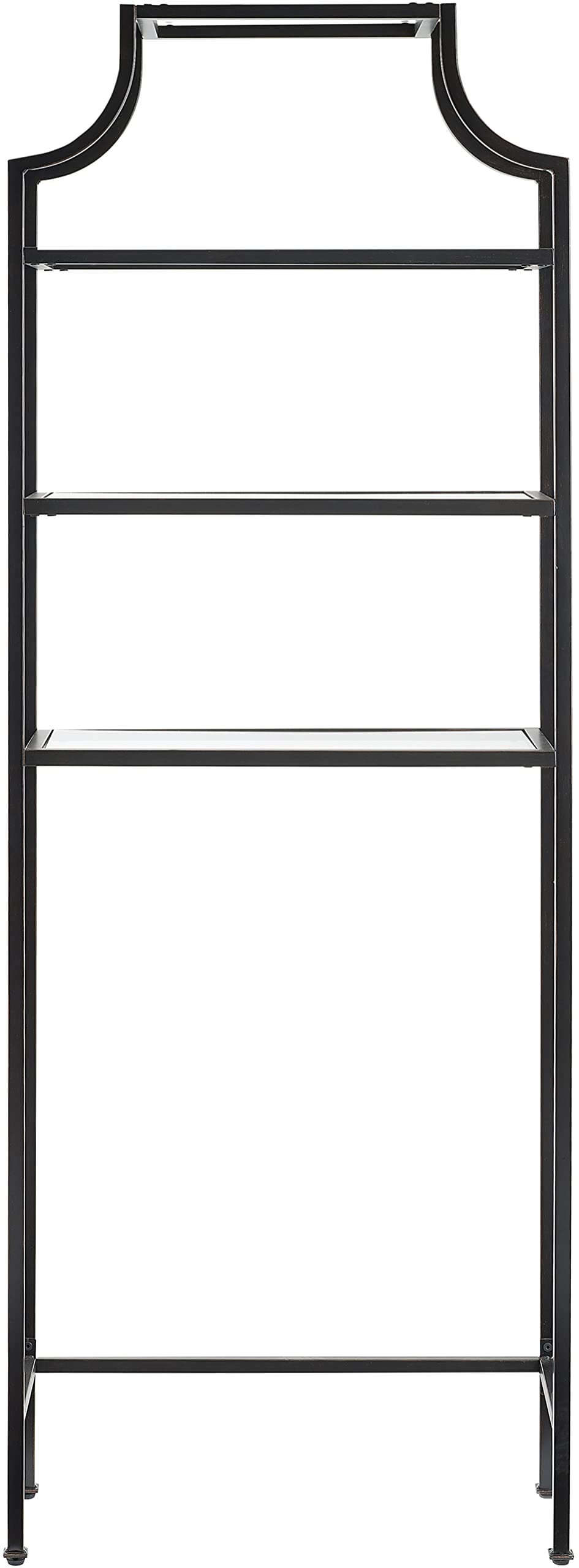 Crosley Furniture Aimee Over The Toilet Storage and Bathroom Organizer with Shelves, Oil Rubbed Bronze Crosley Furniture