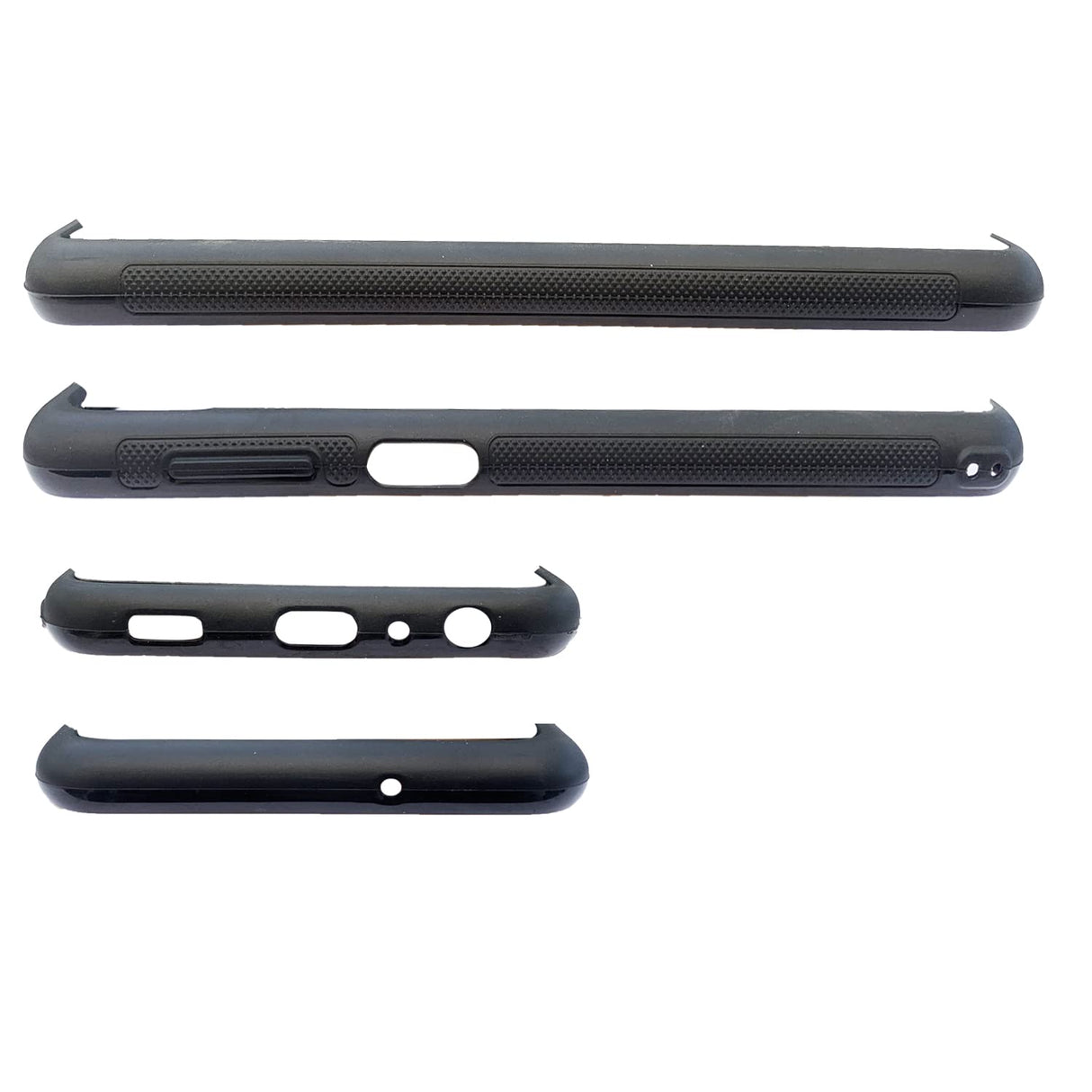 5PCS Sublimation Blanks Phone Case Bulk Cover Compatible with Samsung Galaxy A32 5G, 2 in 1 2D Soft Rubber TPU Blank Easy to Sublimate DIY Customize Phone Case Cover Glitter Finish JUSTRY