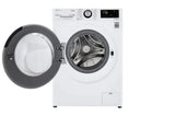 LG WM3555HWA 24 Inch Smart All In One Washer/Dryer with 2.3 cu. ft. Capacity, Wi-Fi Enabled, 14 Wash Cycles, 1400 RPM, Ventless, NeveRust Stainless Steel Drum, Quiet Operation, TrueBalance, Sensor Dry in White LG
