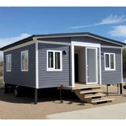 Prefab Modular 2 Bedroom Bathroom Kitchen House Modular Tiny Kit Set Cabin Homes Container House for Sale - WoodArtSupply