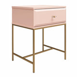 Mr.Kate Effie Nightstand, Pink Mr. Kate