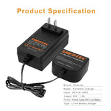 Shentec 20V Li-ion Charger PCC692L PCC691L Compatible with 20V Porter Cable PCC685L PCC680L PCC681L PCC682L PCC699L,Also Compatible with 20V Black & Decker LBXR20 LB20 LBX20 Lithium Battery Shentec