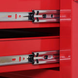 TANKSTORM Tool Chest Heavy Duty Cart Steel Rolling Tool Box 5 Drawer Cart (TZ35 Red) TANKSTORM