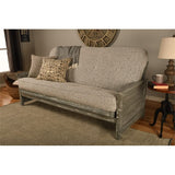 Kodiak Furniture Lexington Full-Size Futon Frame in Weathered Gray Finish Kodiak Furniture