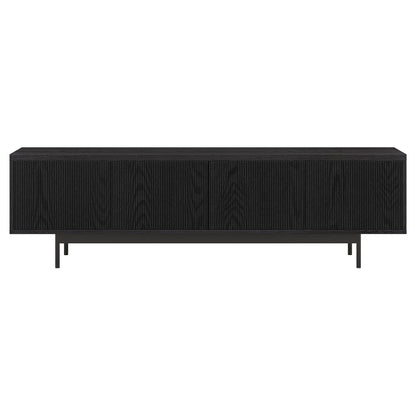 Henn&Hart Whitman TV Stand, 70" Wide, Black