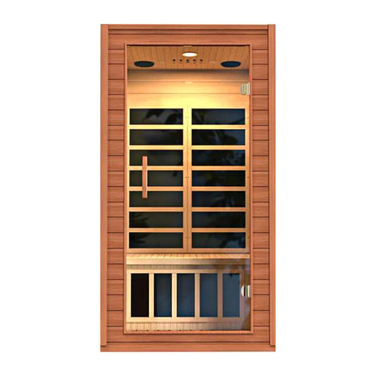 Dynamic Avila DYN-6103-01 Low EMF (Under 8 MG) FAR Infrared Sauna - Curb Side Delivery