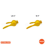 IMUSA Lime or Lemon Manual Squeezer, Citrus Juicer for Max Extraction, Yellow Imusa