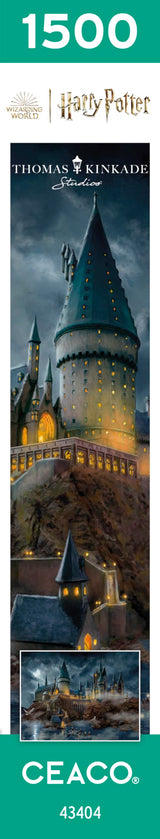 Ceaco - Thomas Kinkade - Harry Potter - Hogwart's Castle - 1500 Piece Jigsaw Puzzle Ceaco