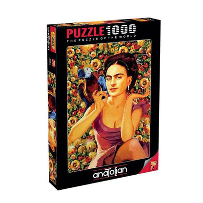 Anatolian Puzzle - Frida Kahlo, 1000 Piece Jigsaw Puzzle #1071