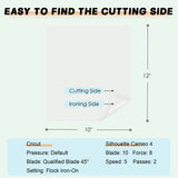 HTVRONT Sublimation HTV for Dark Fabric/Light Fabric - 5 Pack Matte Sublimation Vinyl - Sublimation Blanks for Sublimation Shirts/Pillow/Bag/Hat HTVRONT