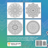 Mandalas Adult Coloring Book: Featuring 50 unique, single-sided designs for stress relief and mindfulness. (Mandala Coloring Books) Majosta