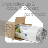 Milliard Tri-Folding Memory Foam Mattress Medium Firm with Washable Cover, Twin XL Size (78"x38"x6") Milliard