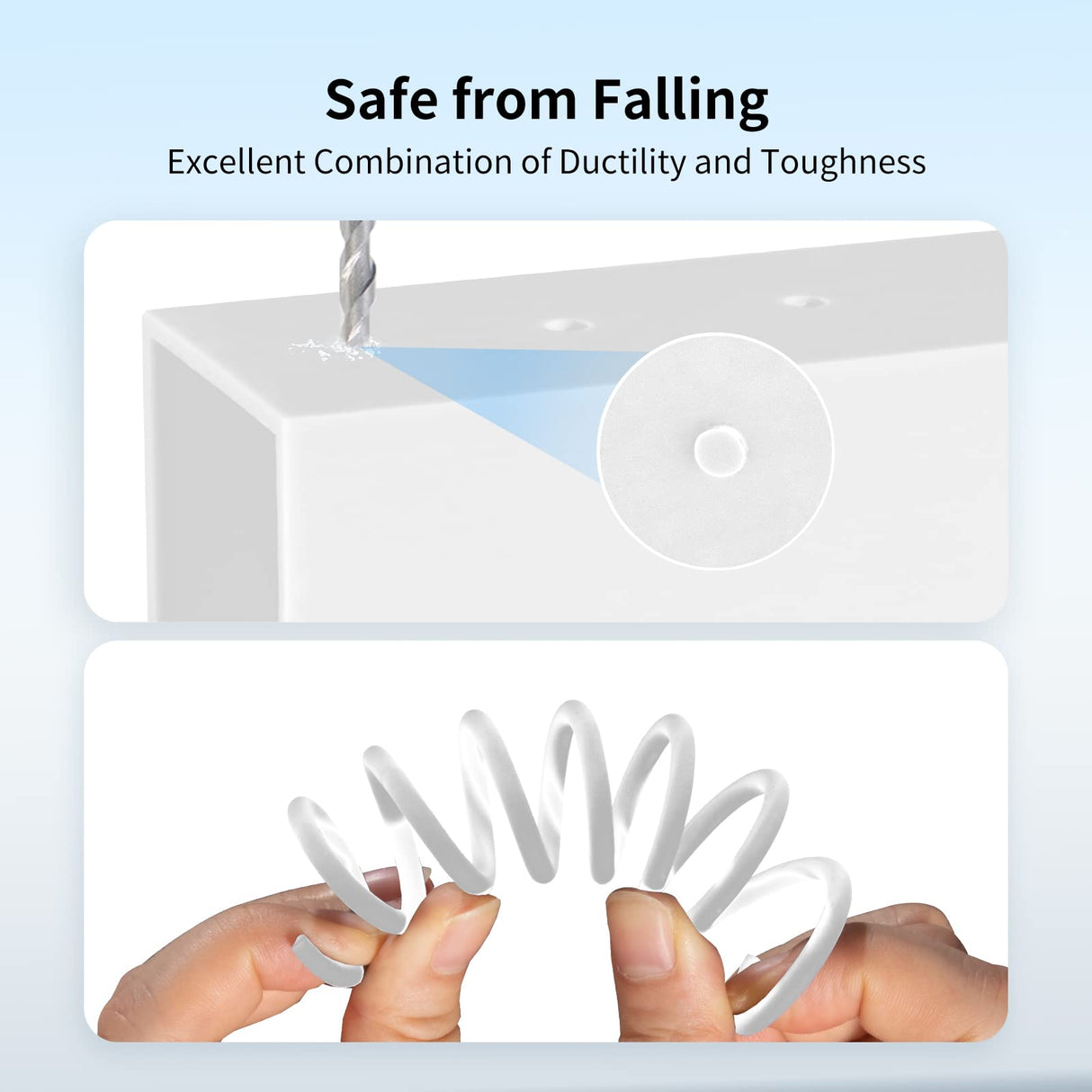 Anycubic ABS-Like + 3D Printer Resin, Toughness and Non-Brittle 405nm UV-Curing Resin, High Precision Standard Photopolymer Resin for 8K Capable LCD DLP 3D Printing (Transparent, 1kg) ANYCUBIC