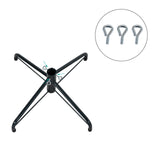 Naomi Home 9ft Nordic Christmas Tree with Lights, Realistic Charming Christmas Tree Prelit with 2106 Branch Tips, 1100 Warm Lights and Metal Stand, Aritificial Christmas Tree Naomi Home