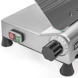 Barton Commercial Meat Slicer w/10" Blade Semi-Auto Stainless Steel Electric Food Cutter Machine Home Cheese Bread Deli Vegetable Potato Barton