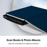 Epson - Perfection V39 II - Color Photo and Document Flatbed Scanner - 4800 dpi Optical Resolution - High-Rise, Removable Lid - Scan to Cloud - USB Power - Image Scanning - Black Epson