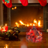 Flameless Fireplace Light HEITIGN Artificial Led Fireplace 3D Charcoal Lamp Led Charcoal Burning Lamp with Realistic Log Wood Burning Flame for Home Indoors Outdoor HEITIGN