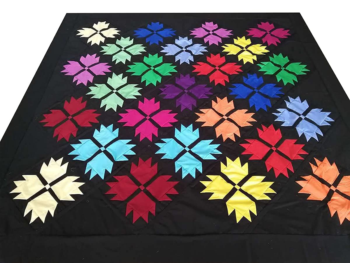 50 PCS 8" x 8" Precut Multi-Colors Cotton Fabric Squares Fabric Bundles for Sewing & Quilting Beginners newamishquilt