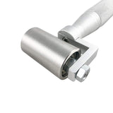 QWORK 1.5" Stainless Steel Home Wallpaper Seam Roller Wall Paper Construction Tool Seam Flat Roller Paint Tool QWORK