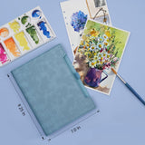 Lightwish Watercolor Sketchbook,100% Cotton Acid Free Watercolor Journal,300gsm/140lb Cold Press Watercolor Paper for Artists,Adults,Students,20 Sheets,9.25 * 6.3 Inches LIGHTWISH