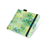 Watercolor Sketchbook,5x5 Inch Portable Square Cloth Cover Notebook, 20 Sheets Watercolor Textured Drawing Papers, 300 GSM Art Paper Sketchbook.Green Grassland qianshan