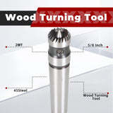 findmall 2MT Wood Turning Tool with 5/8 Inch Super Wood Lathe Drive Center for Wood and Metalworking Lathe Drive Center findmall