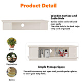 BOSSIN 28" Electric Fireplace with Mantel, 18 inch Electric Fireplace Insert with Remote Control, 5 Adjustable Brightness, Freestanding Mantel Fireplace with Storage Shelf for Living Room,White BOSSIN