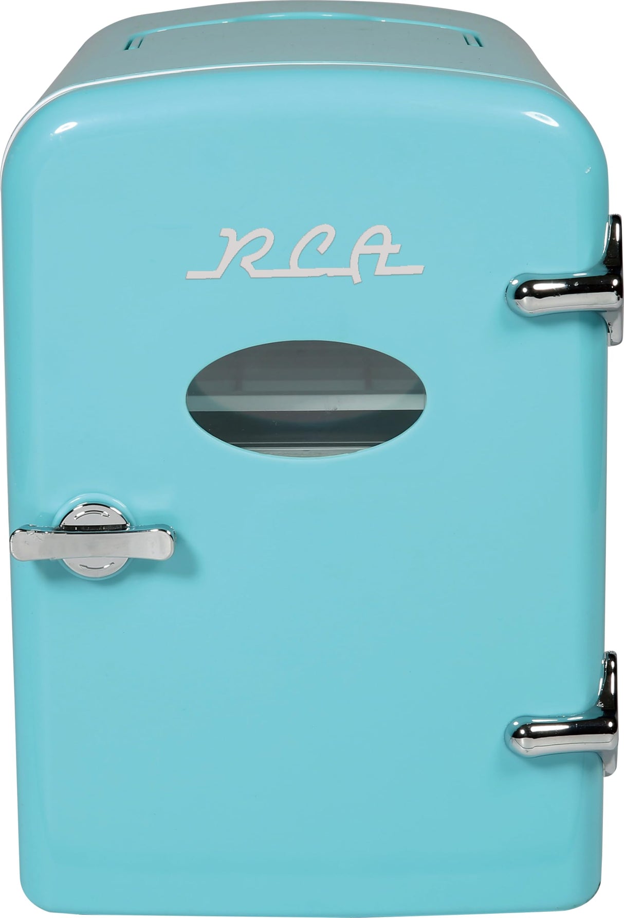 RCA Compact refrigerators Multi Colors, Office Product, small meal cool, Beverage, Drinks (Blue) RCA