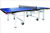 Butterfly Centrefold 25 Ping Pong Table | Indoor Rollaway Game Table | ITTF Approved Table Tennis Table for Tournaments, Clubs, Homes, Institutions | Pro Ping Pong Net Included | No Assembly | Blue Butterfly